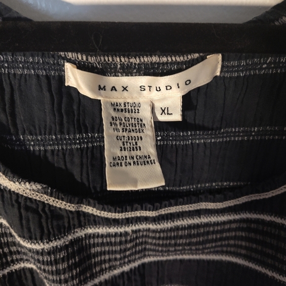 Striped Navy and White Dress #253 - Picture 2 of 5